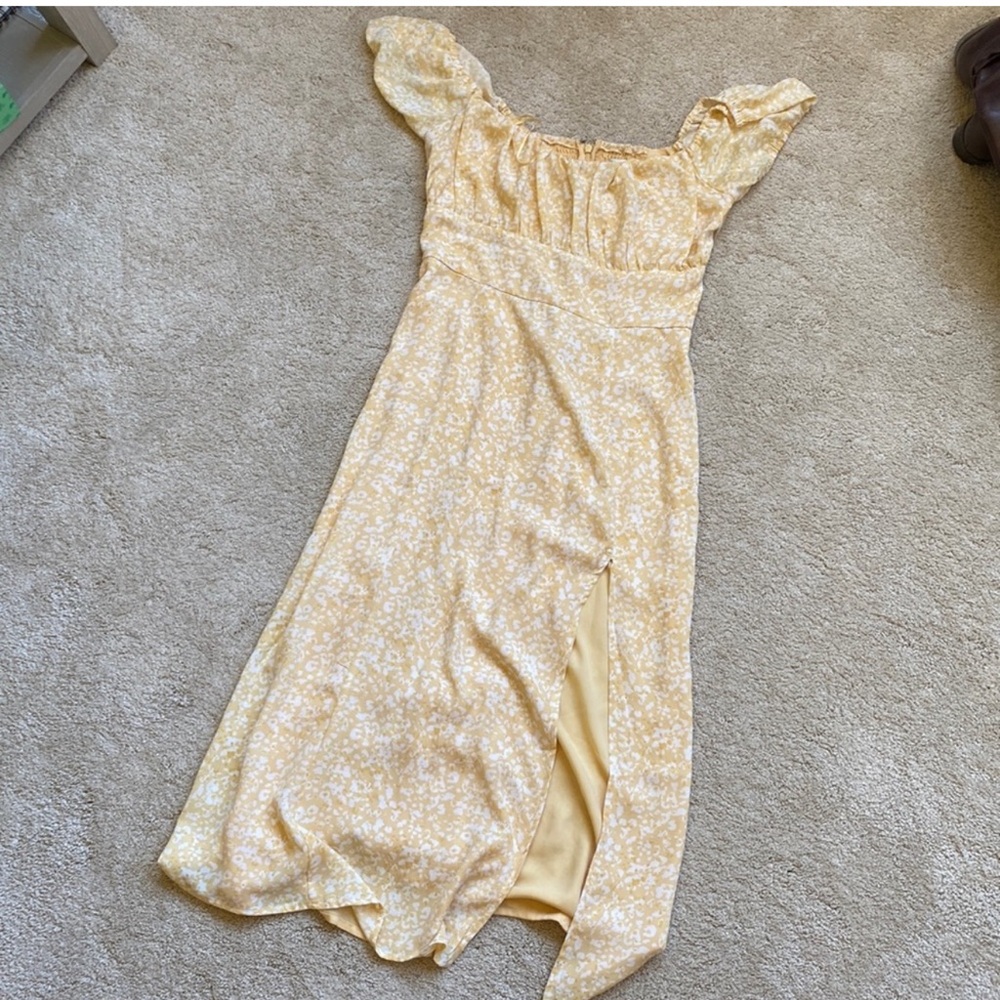 Abercrombie & Fitch Cap Sleeve Maxi Dress